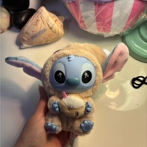 Cute Plush Toy with Blue and Beige Colors